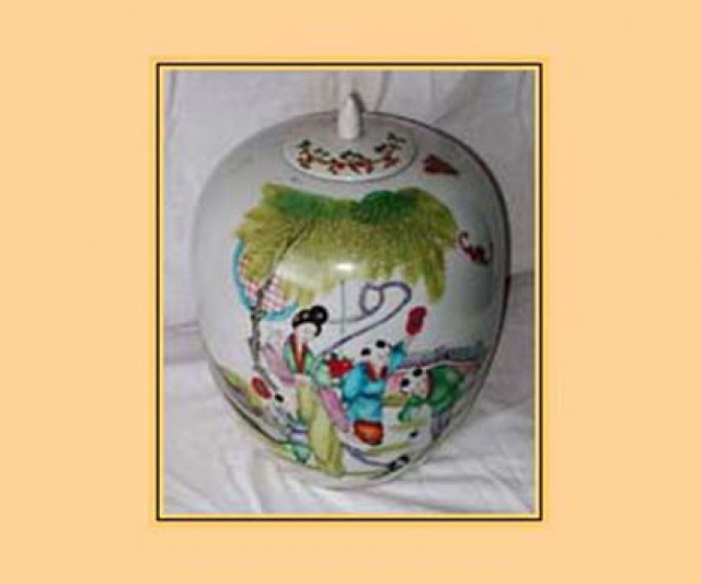 Antike chinesische Vase - Nutzfahrzeuge - stutensee