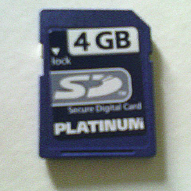 Speicherchip 4GB - Foto Film Cam Optik - Berlin