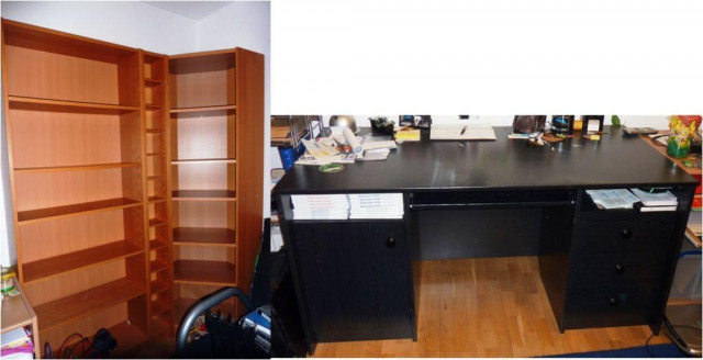 Ikea-Regale, Schreibtisch und Kleinkram abzugeben - Moebel Haushalt - Marburg