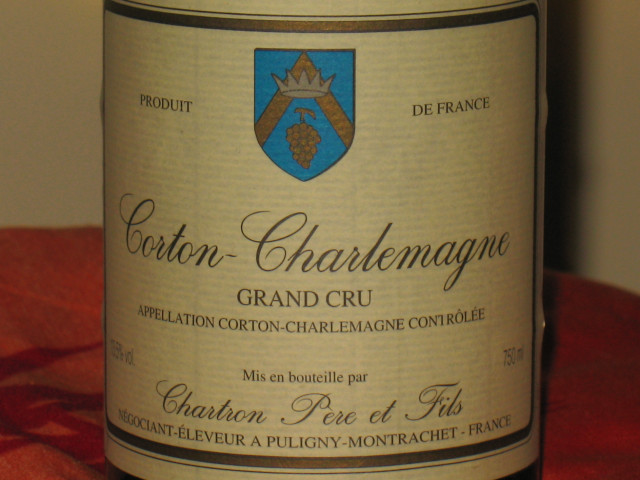 Corton-Charlemagne 1998 - Essen Trinken Genuss - Berlin