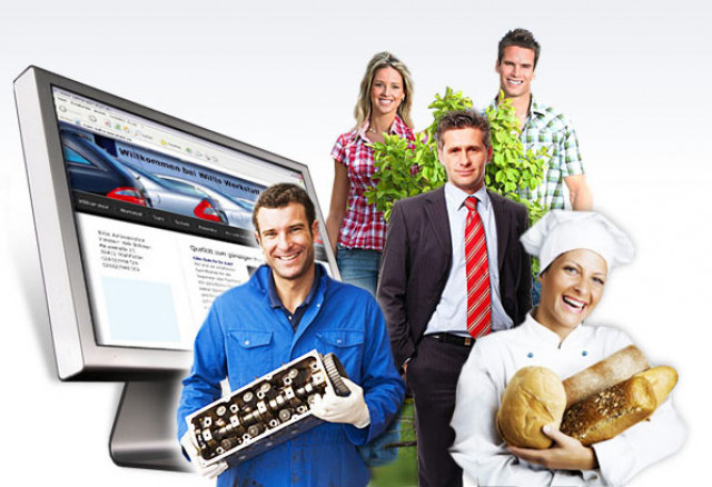 Branchen-Homepage - In 5 Minuten ist Ihre Firma im Internet! - Promotion Pressemitteilungen - Hamburg