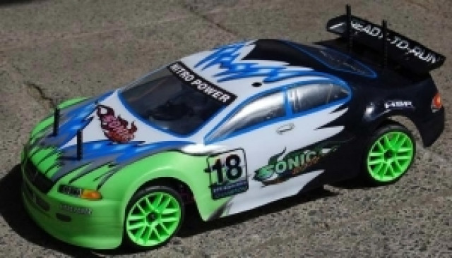 RC * Verbrenner * Sonic 2.4 GHz * 3,0 ccm * 1:10 - Modellbau - Halle