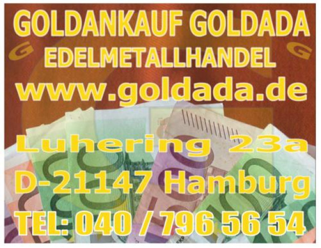 Goldankauf Silber-ankauf Edelmetalle - Kleidung Schmuck Accessoires - Hamburg Süd
