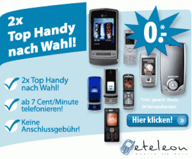 Sensationspreise bei eteleon - mobile  more !!! - Telekommunikation - BERLIN