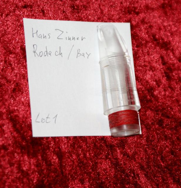 Klarinette Mundstuck Lot 1 Hans Zinner - Musik - Volklingen