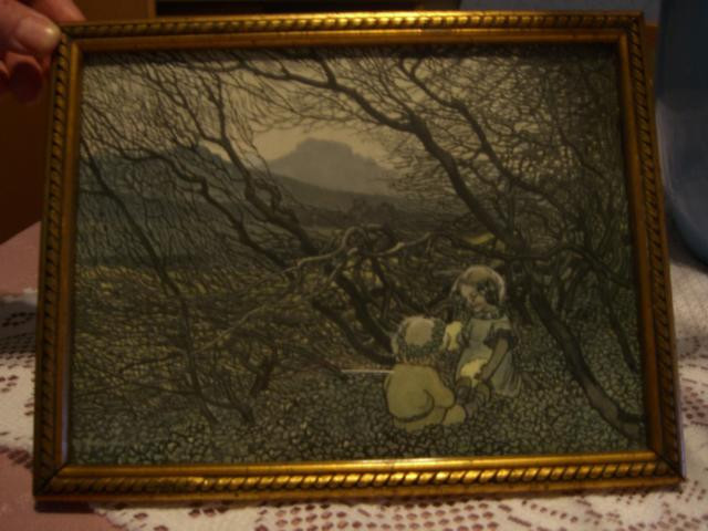 Altes Bild von ca. 1925 Tusche Malerei - Sammlungen - Berlin