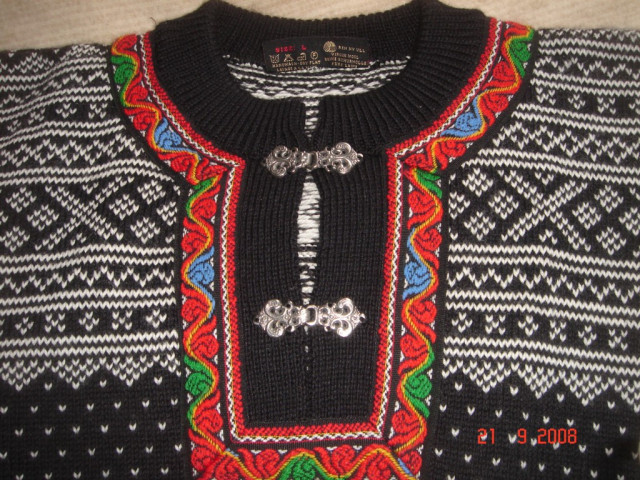 Zwei Original Norweger-Pullover von Nordstrick - Kleidung Schmuck Accessoires - Frankfurt