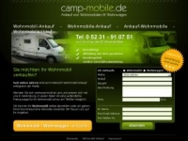 Suche Wohnmobile in Berlin - Camping - Berlin