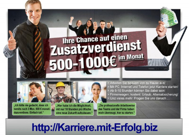 Nebenberufliche Bürotätigkeit von zu Hause aus.   - Stellenmarkt - Bremen