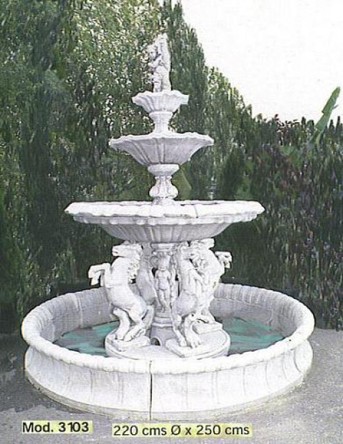 Brunnen aus Stein   Art.Nr. 3101 - Hobby Spiele - Polopos