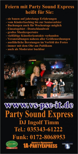 DJ - Kinderfasching bis Seniorenfeier - Dienstleistungen Business Gewerbe - Großthiemig