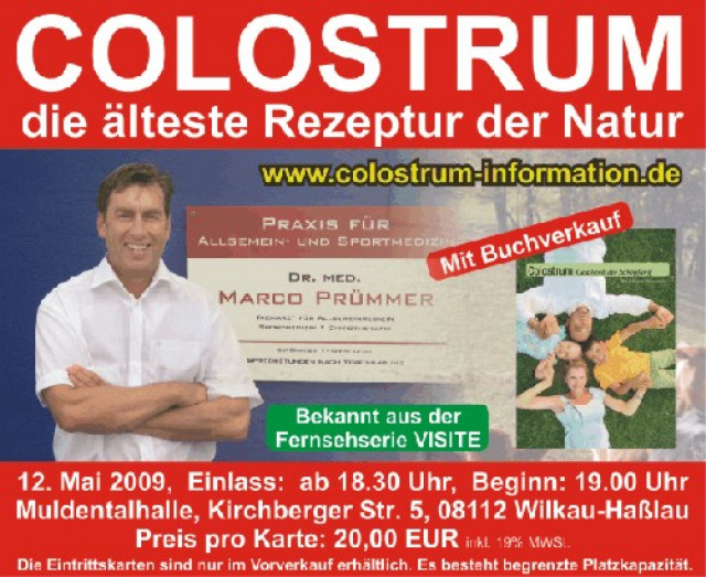 Achten Sie auf Colostrum! - Wellness Gesundheit - Frankfurt
