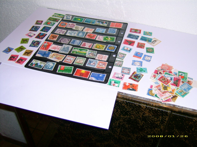 150 versch. Schweizer Briefmarken - Sammlungen - kreuzlingen