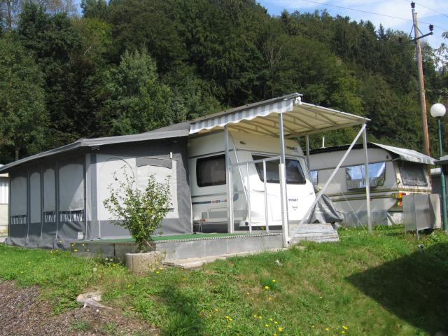 Wohnwagen Fendt - Camping - Oberaudorf