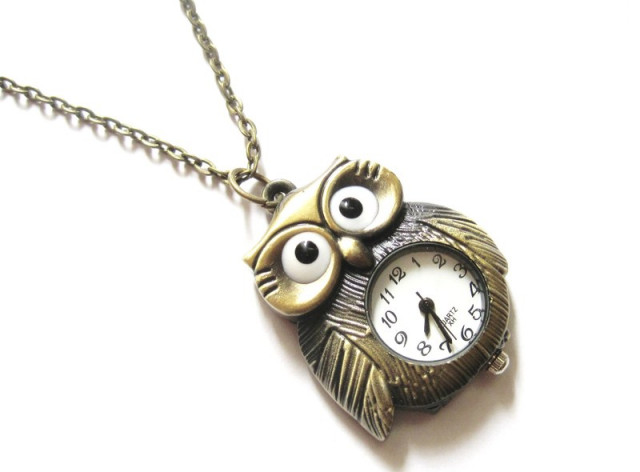 Kulleraugen Eulen Ketten Uhr - Kleidung Schmuck Accessoires - Dortmund