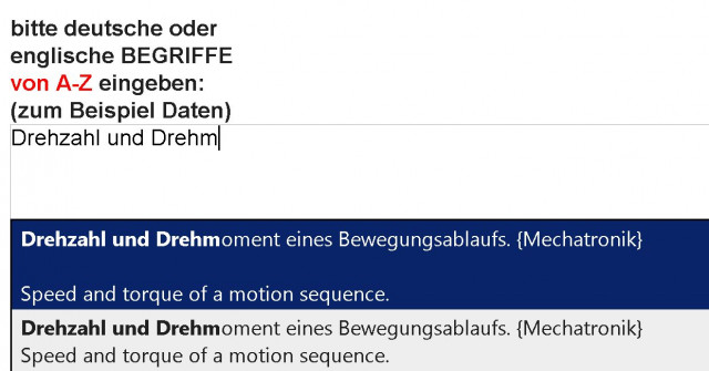 German-english Dictionary - Buero Geschaeft - Seligenstadt
