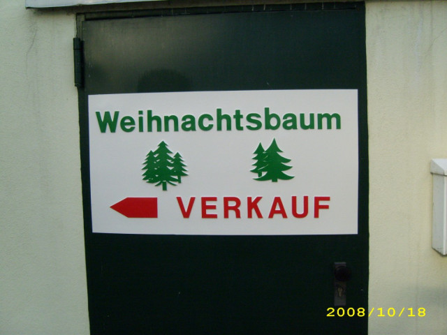 Werbeschilder - Sonstige Anzeigen - Wickede