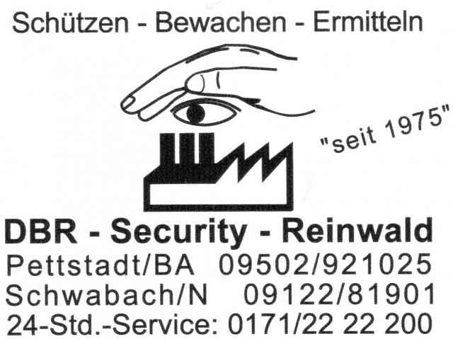 Detektiv- und Bewachungsbuero Reinwald - Dienstleistungen Business Gewerbe - Pettstadt
