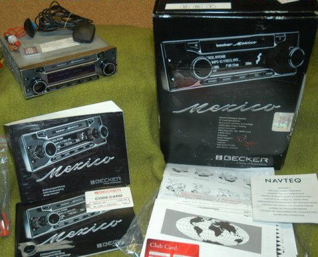 Becker Mexico 7948  Navigator Retro Radio - Sonstige Anzeigen - Wörrstad