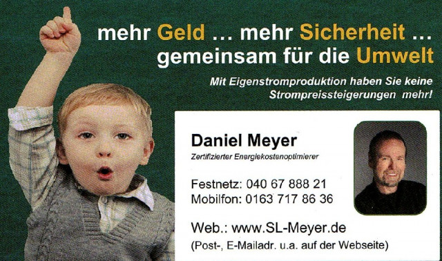 Engagierte Mitarbeiter für den Energiebereich -  haupt-/nebenberuflich - Stellenmarkt - Hamburg