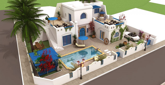 Verkauf villa mit Meerblick in Djerba - Immobilien - Djerba