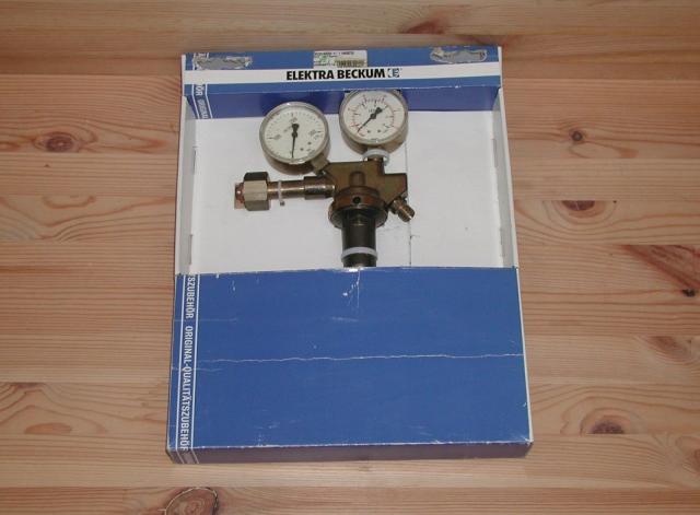 Elektra Beckum Druckminderer mit 2 Manometer MIG/MAG SCHUTZGAS - Handwerk Hausbau Garten - Kaufbeuren