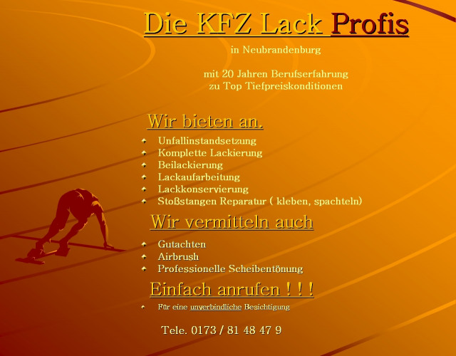 Die KFZ Lack Profis  in Neubrandenburg - Autos nach Marken - Neubrandenburg