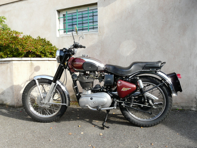 Enfield 500 Bullet Deluxe - Motorraeder und Teile nach Marken - Bischholtz, Frankreich 