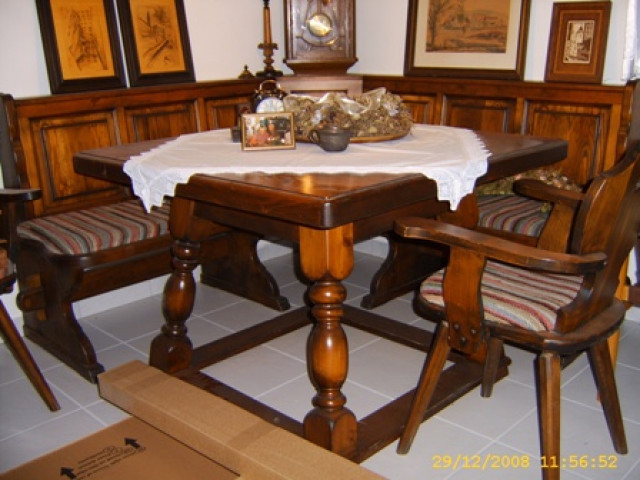 Eckbankgruppe gepolstert  - Moebel Haushalt - Petting