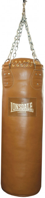 Lonsdale Leder Boxsack Authentic gefüllt - Sport - Spenge