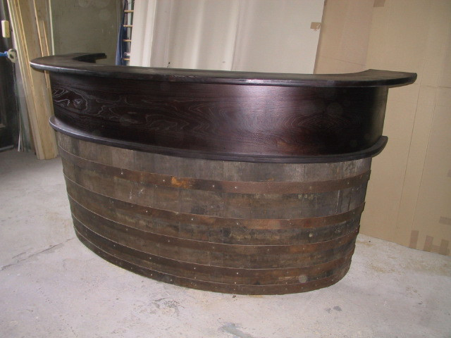 Theke/ Bar aus Eichenweinfass - Moebel Haushalt - Ketsch