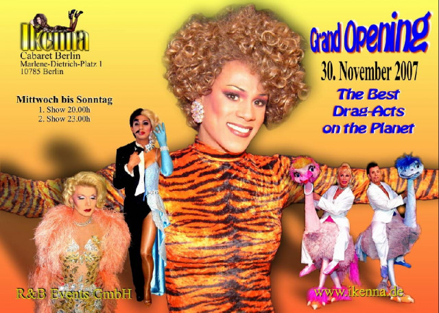 Grand Opening - Ikenna Cabaret Berlin! - Eintrittskarten Tickets - Berlin