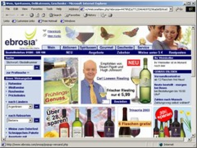 Ebrosia -  ONLINE Weinshop !!! - Essen Trinken Genuss - BERLIN