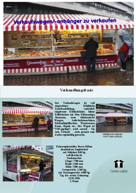 VERKAUFSWAGEN - Buero Geschaeft - Wuppertal
