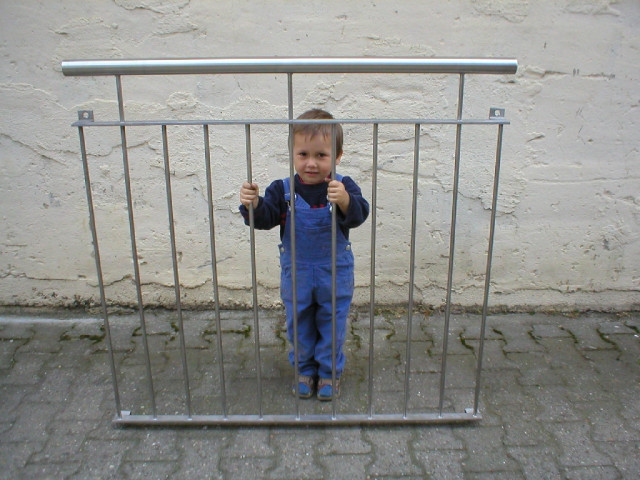 Edelstahlfenstergitter - Weihnachtsbaum  Edelstahl  -  Springbrunnen - Handwerk Hausbau Garten - frankenthal
