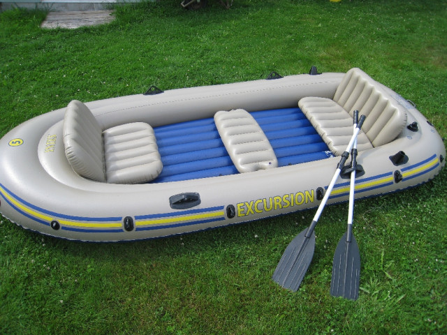 Schlauchboot der Spitzenklasse - Camping - Leutersdorf