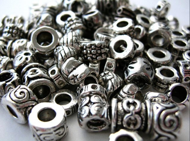 20 wünderschöne Silver Beads passend für Pandora - Kleidung Schmuck Accessoires - Kiel