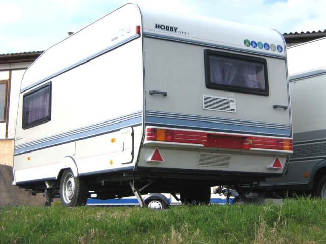 Wohnwagen Hobby 425 Classic - Camping - Pößneck