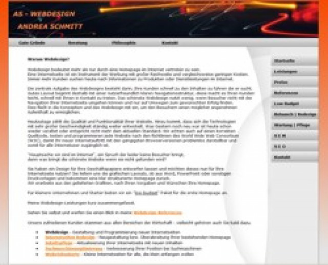 AS-Webdesigner - Webdesign für Firmen- und Privatkunden - Buero Geschaeft - Armsheim