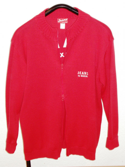 Strickjacke rot - Kleidung Schmuck Accessoires - Erftstadt