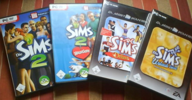 Die Sims Deluxe+Urlaub total Erweiterungspack, die Sims 2+Haustiere Erweiterungs - Computer - Helmstedt
