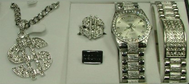 HipHop Uhrenset - Kleidung Schmuck Accessoires - Hildburghausen