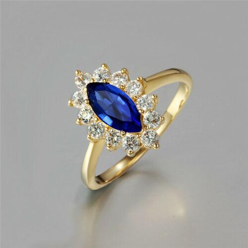 Zauberhafter 750 Gold Zirkon Damen Ring - Kleidung Schmuck Accessoires - Berlin