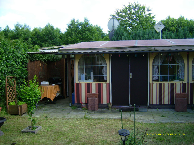 Feststehender Wohnwagen mit Festvorbau - Camping - Mörfelden - Walldorf