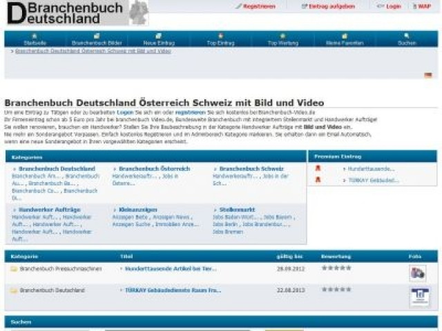 Handwerker Aufträge mit Bild und Video für 19,00 Euro / im Jahr  - Handwerk Hausbau Garten - Frankfurt