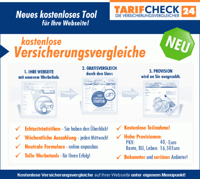 Werben Sie jetzt für das Versicherungspartnerprogramm Nr.1! - Promotion Pressemitteilungen - Berlin