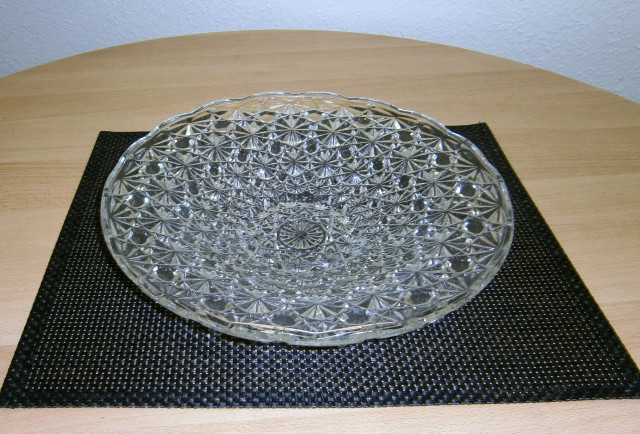 Bleikristall Schale/ Platte - Handwerk Hausbau Garten - Solingen