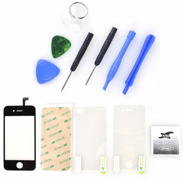 IPhone 4/4S Touchscreen LCD Display + Werkzeugset - Telekommunikation - Thun