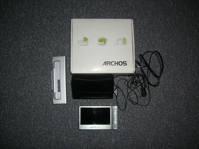 Archos 504 Portabler Multimedia Player (80 GB) !!!!neuwertig!!!!!! - Tv Hifi Video Audio - Swisttal