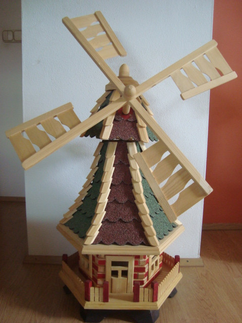 Windmühle aus Holz - Hobby Spiele - Dillingen a.d. Donau